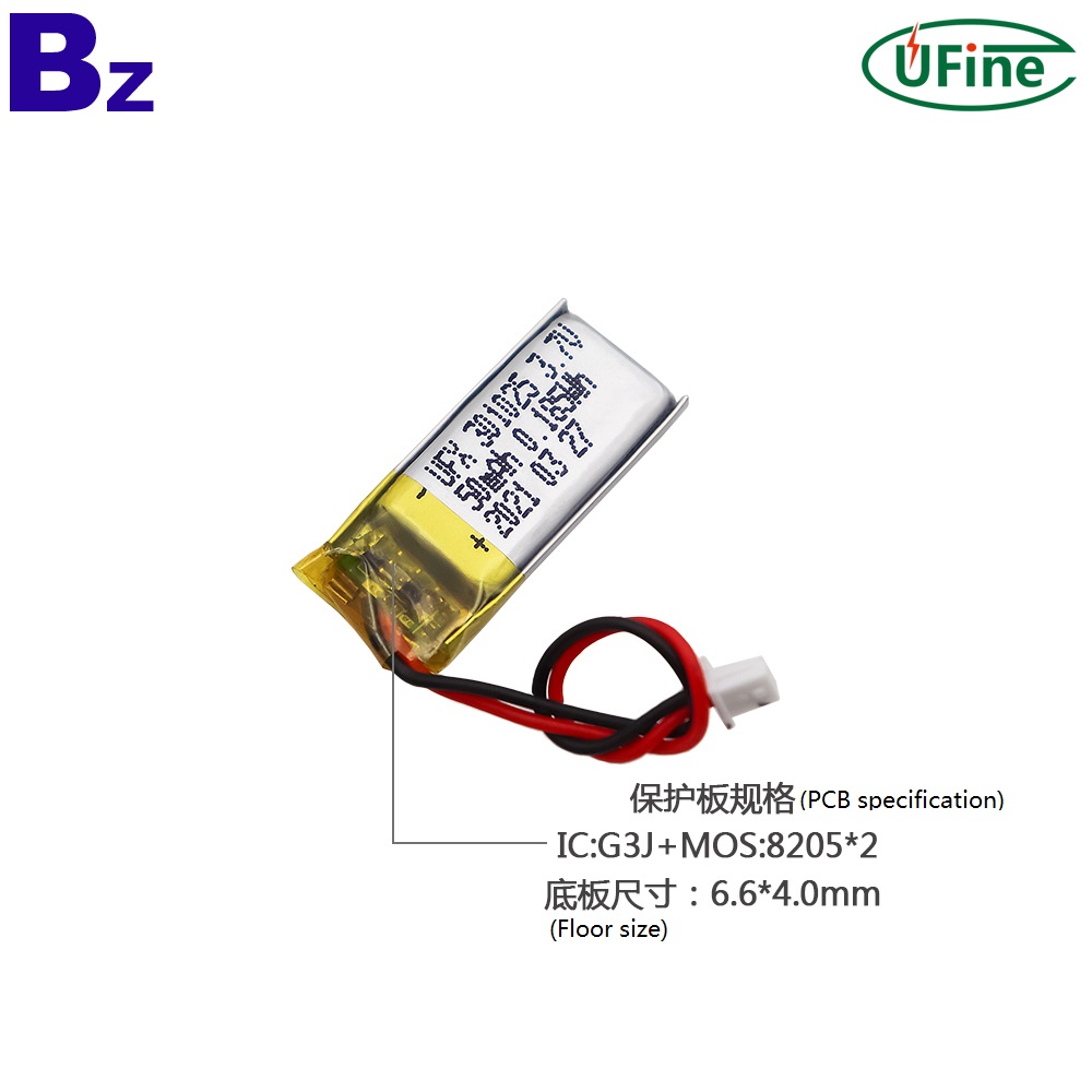 Factory Supply High Performance 50mAh Lipo Battery