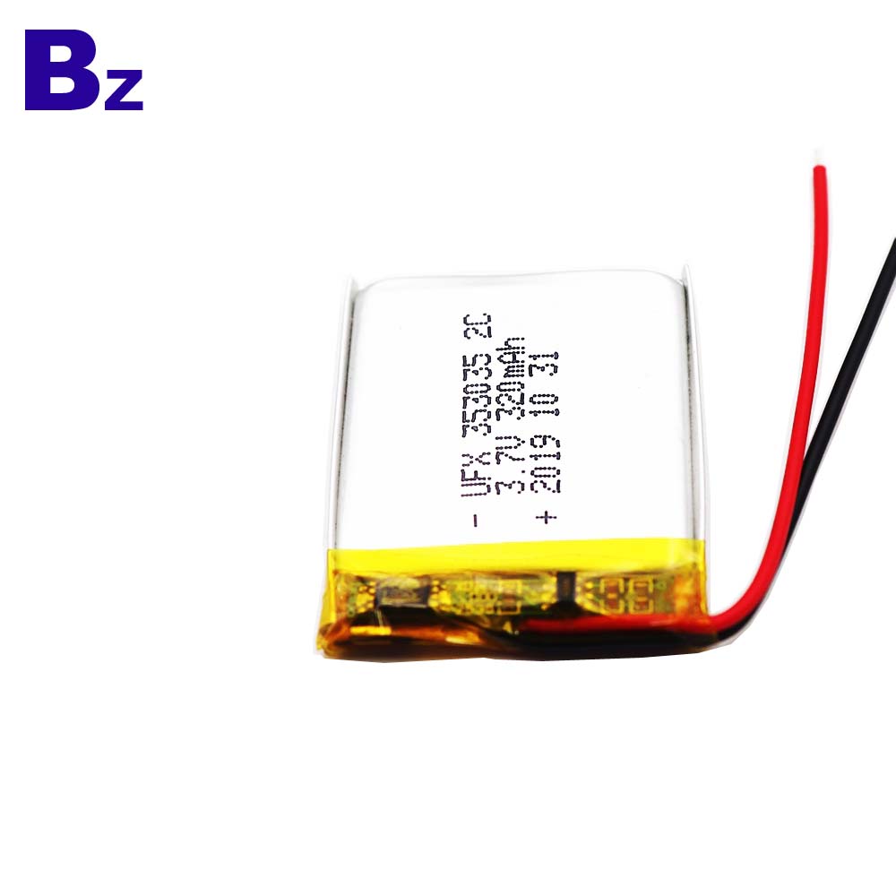 353035 3.7V 320mAh Lipo Battery 