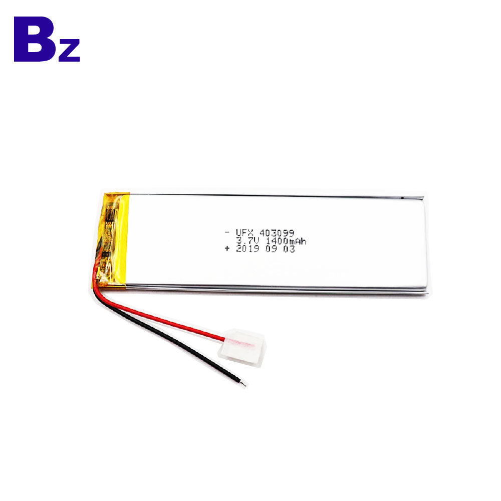 Customized 1400mAh Li-Polymer Battery