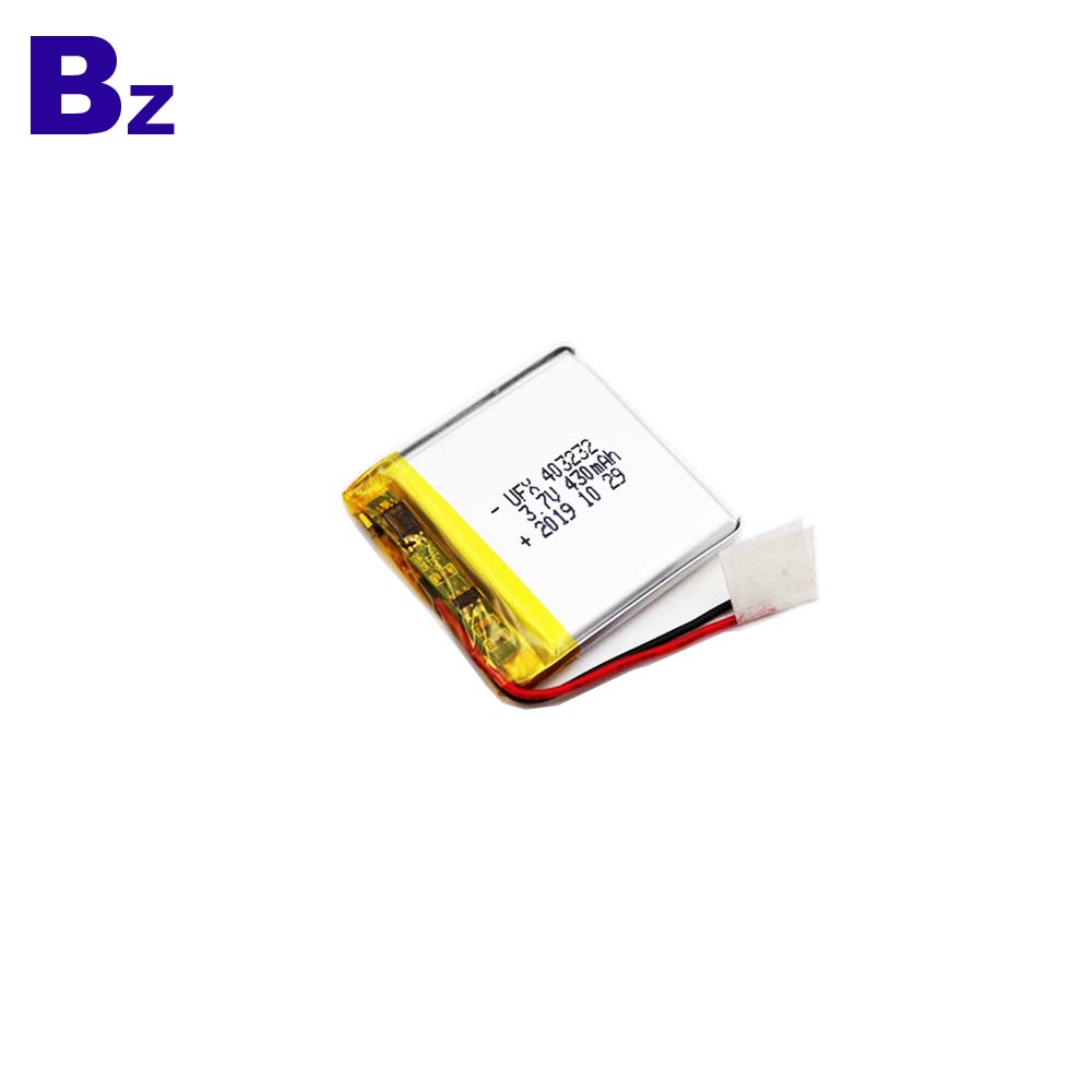 403232 3.7V 430mAh Li-ion Battery