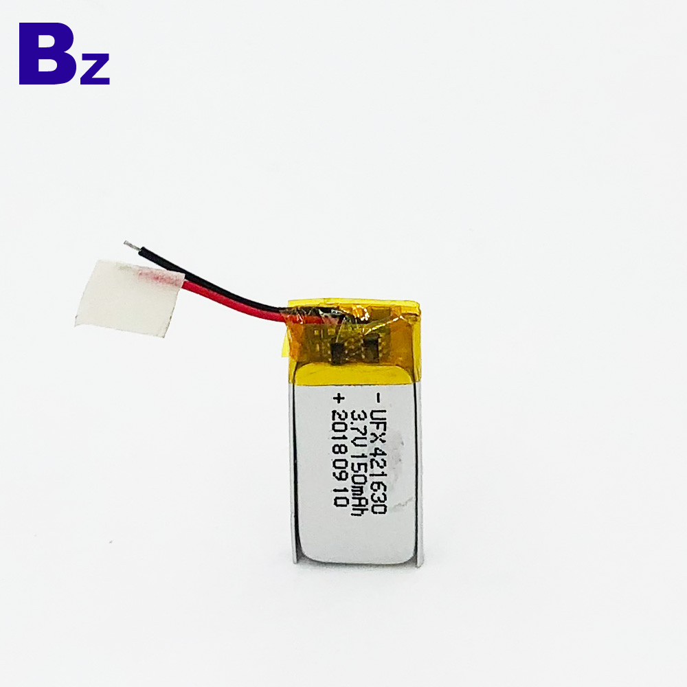 421630 150mAh 3.7V Li-Polymer Battery