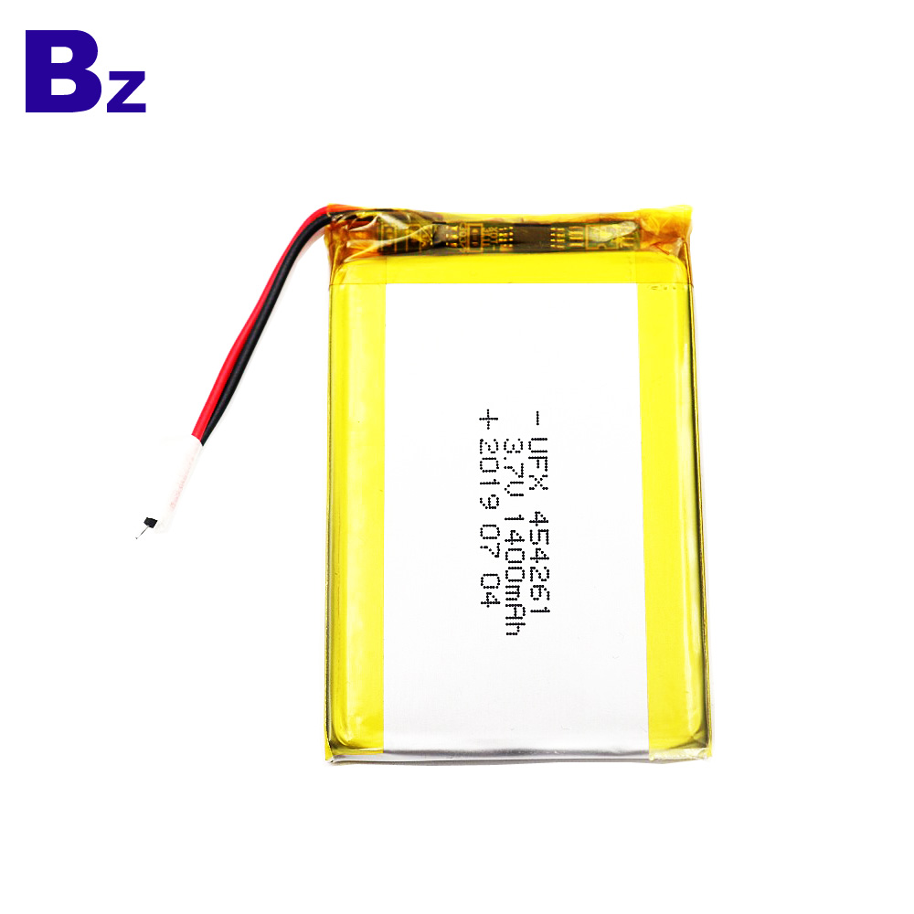 454261 1400mAh 3.7V Li Polymer Battery