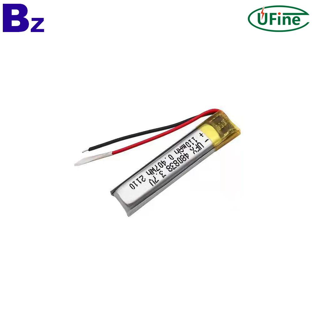 Cell Factory Hot Selling 110mAh Lithium Polymer Battery