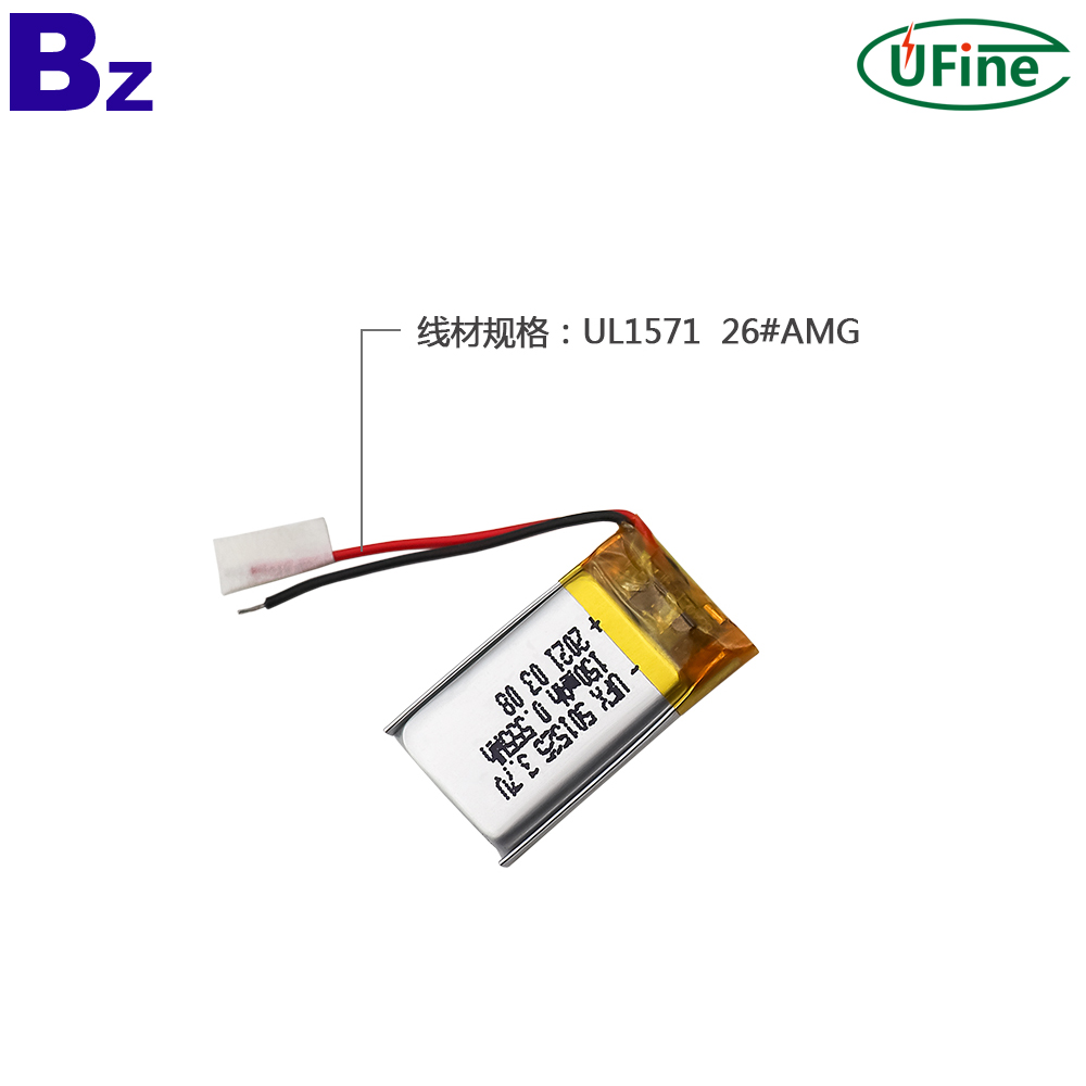Factory Wholesale 150mAh Lithium Polymer Battery