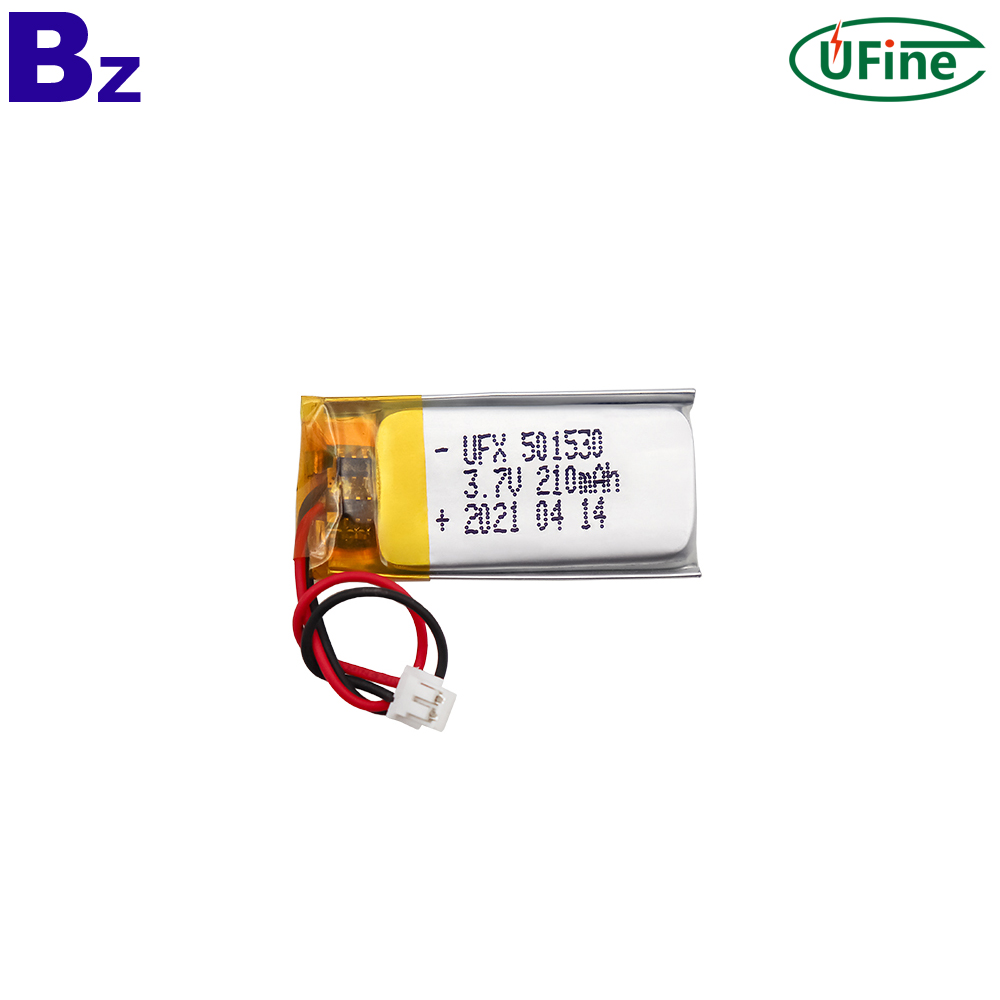 210mAh Wearable Devices Li-ion Polymer Battery