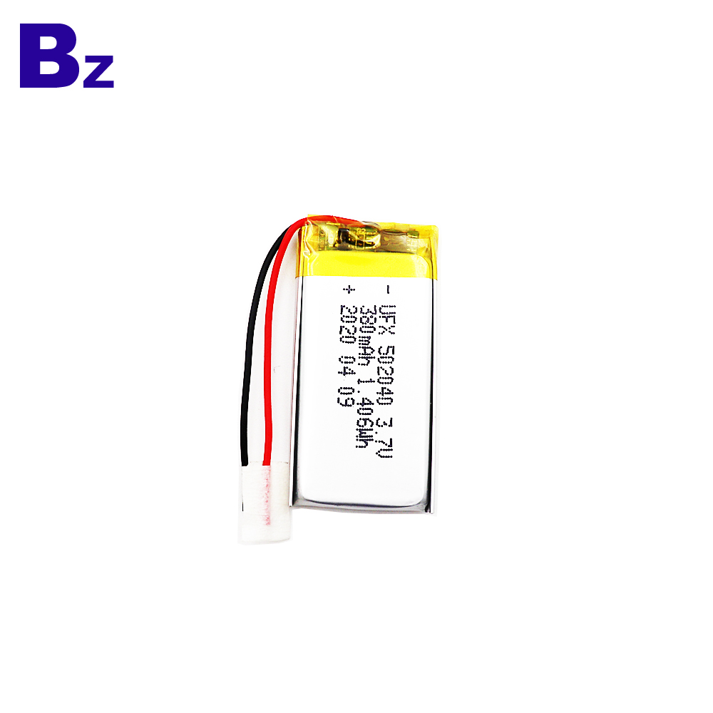 Customized 380mAh GPS Navigator Lipo Battery