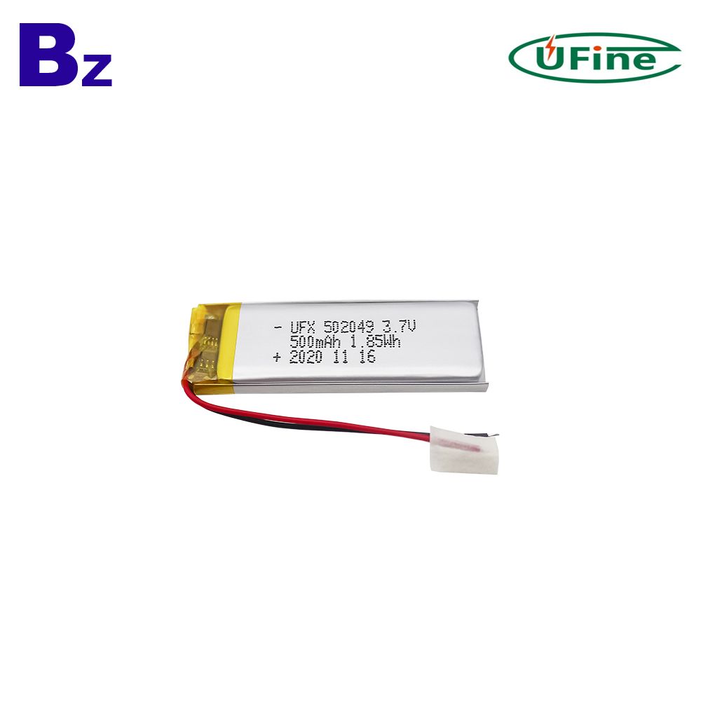 500mAh Electronic Menu Lipo Battery