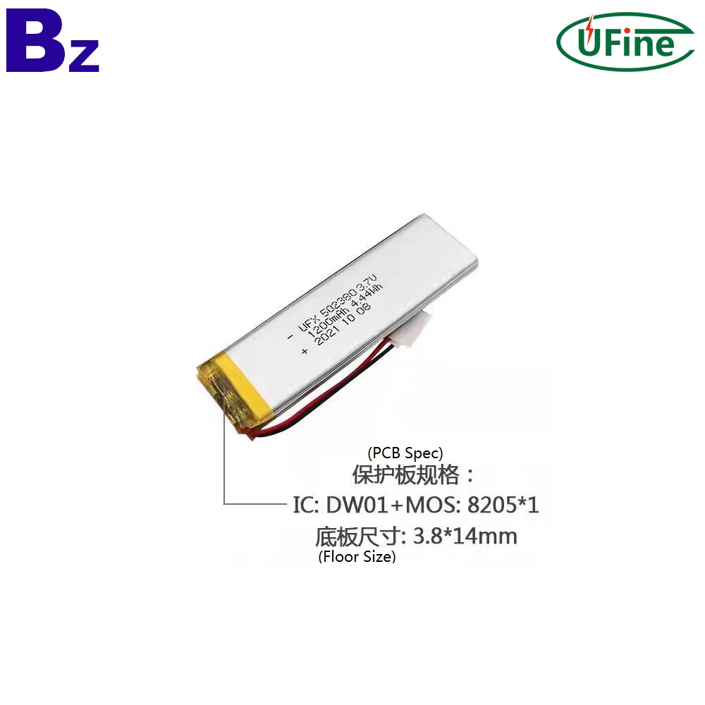 1200mAh Breast Pump Polymer Battery