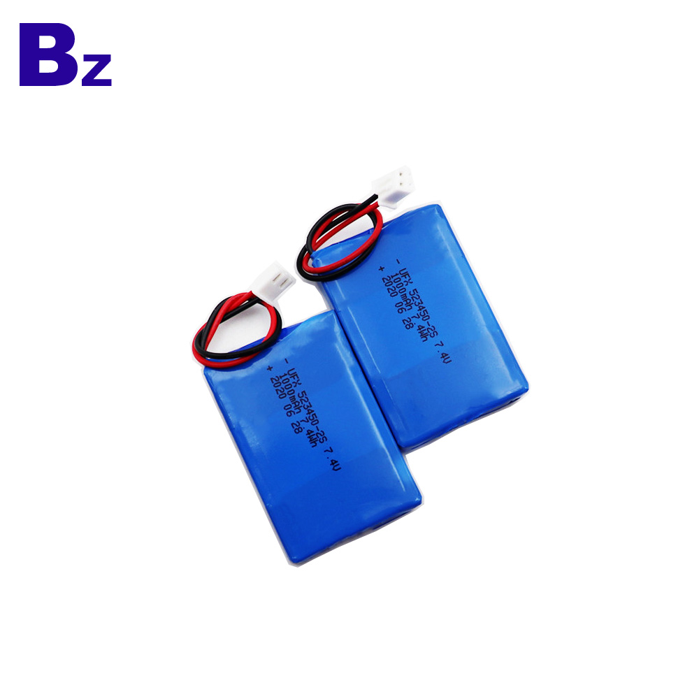 China Professional Customized 1000mAh Lipo Battery 