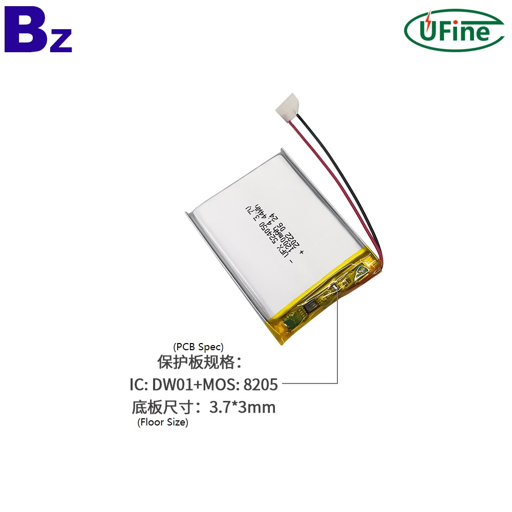 Li-po Cell Manufacturer Supply 1200mAh Battery