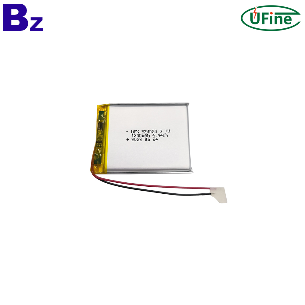 524050 3.7V 1200mAh Lithium-ion Battery