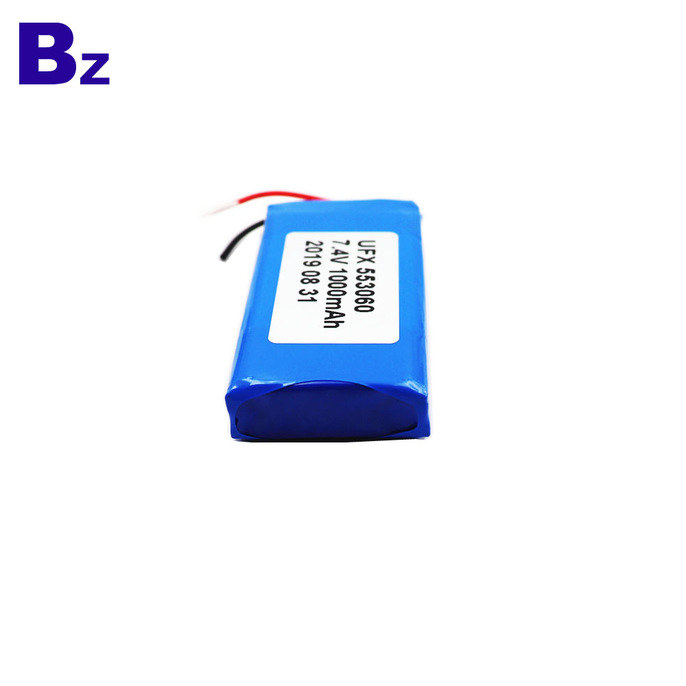 553060-2S 1000mAh 7.4V Lithium Polymer Battery