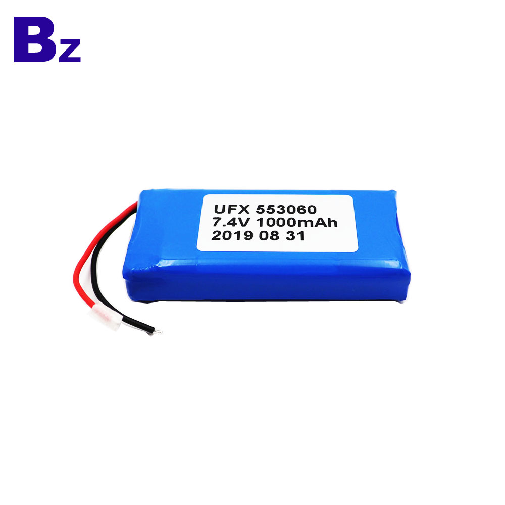 Factory Direct Supply 553060-2S 1000mAh Li-Polymer