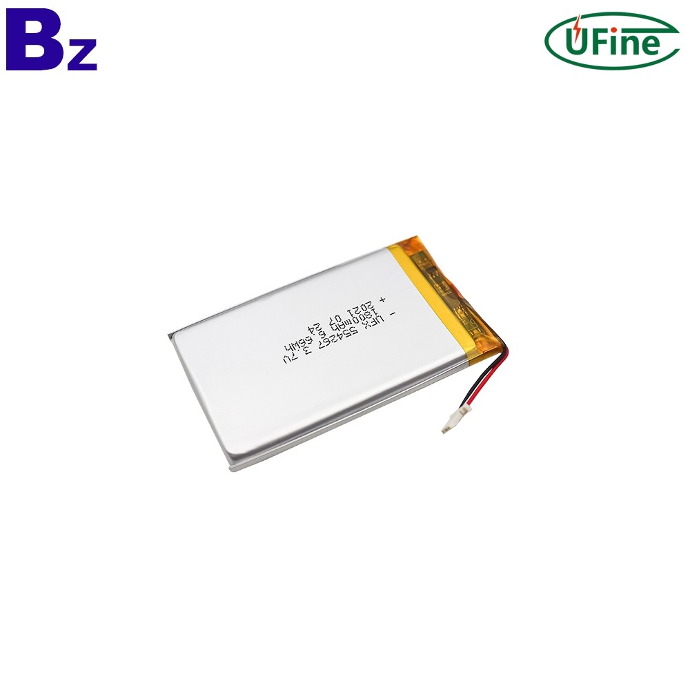 1800mAh Lithium Polymer Batteries for GPS Tracker