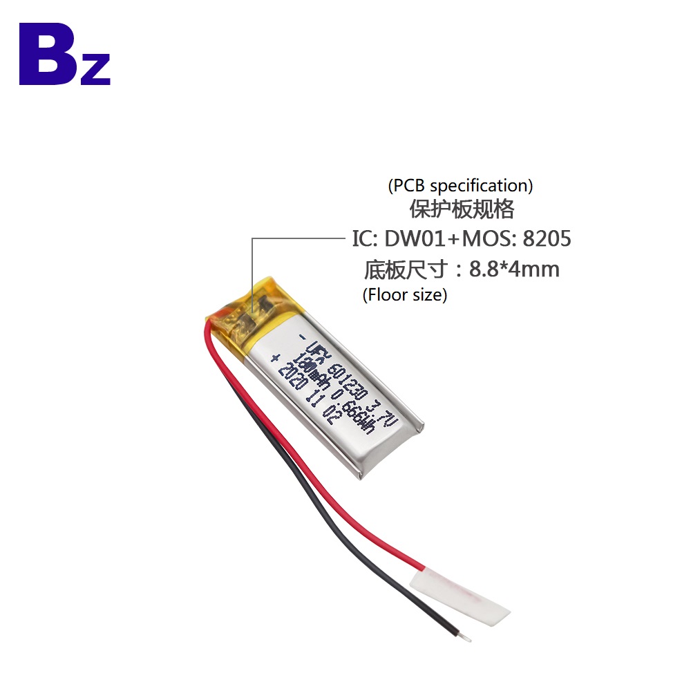 2020 Hot Sale 180mAh Li-polymer Battery