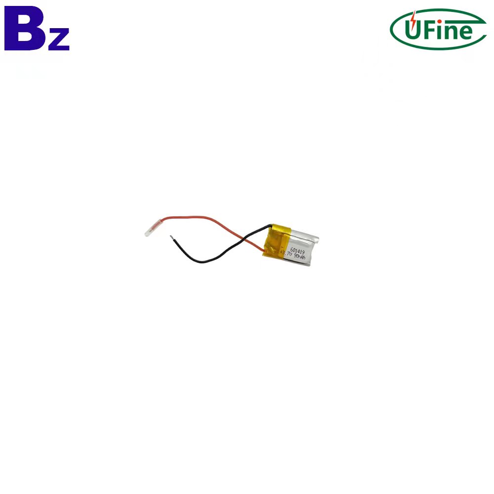 601419 3.7V 90mAh Lithium-ion Battery