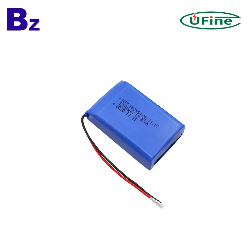 1200mAh Hair Dryer Lithium Polymer Battery