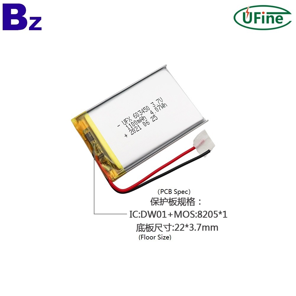 Customized 1100mAh Lipo Battery