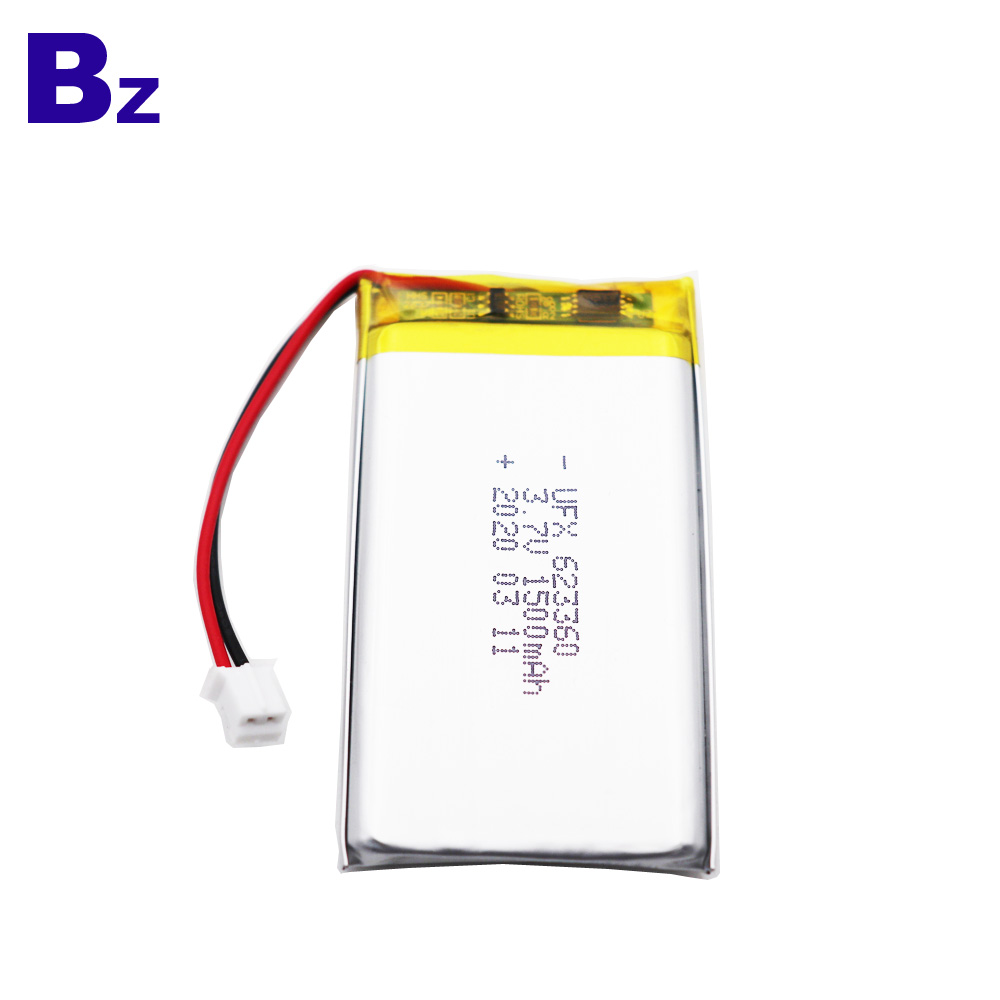 623360 1500mAh 3.7V Li-Polymer Battery