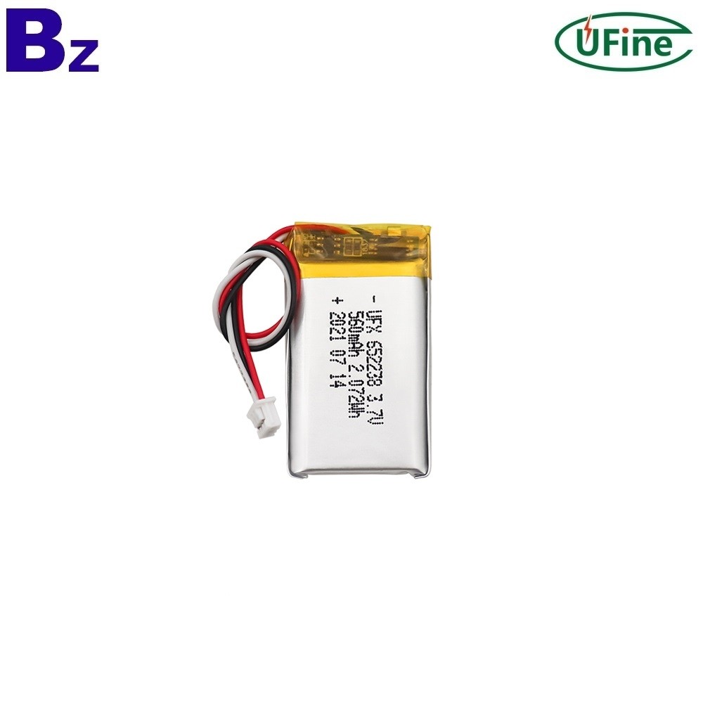 652238 Lithium Battery for Beauty Equipment