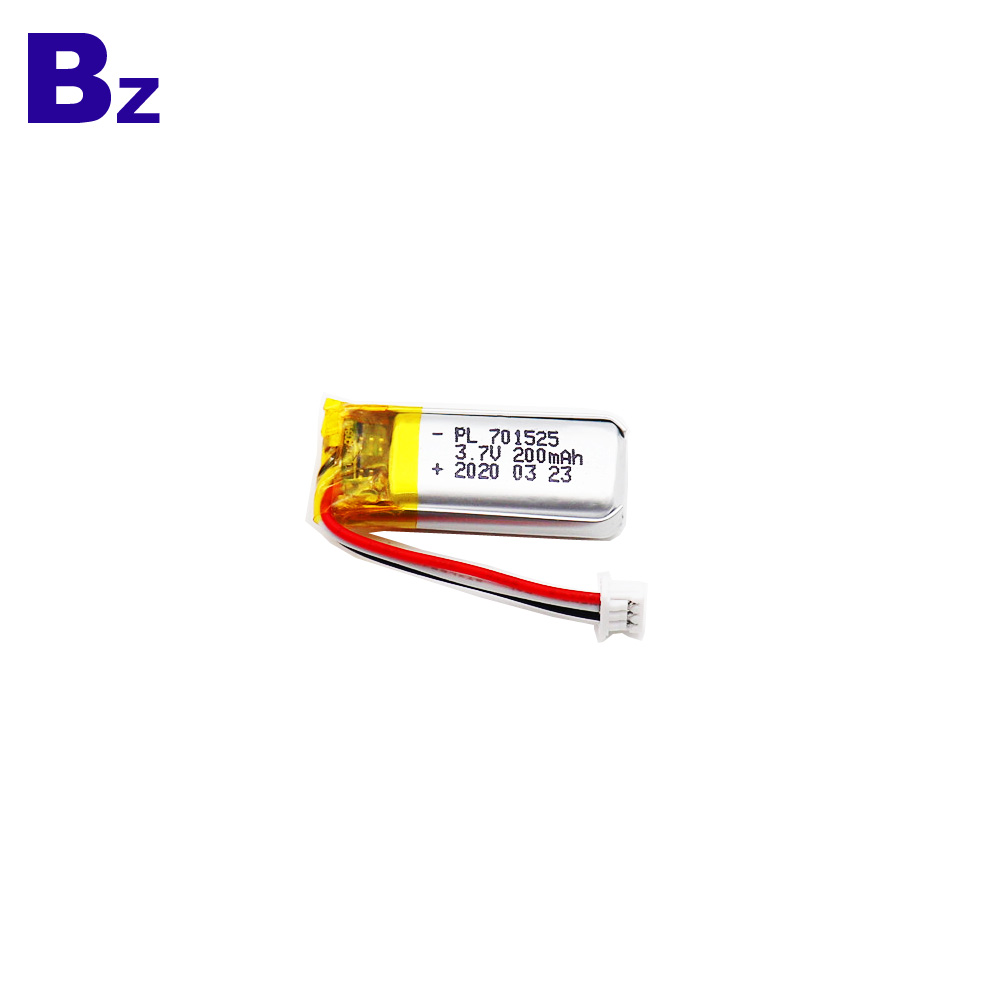 200mAh For Recording Pen Li-Polymer Battery 