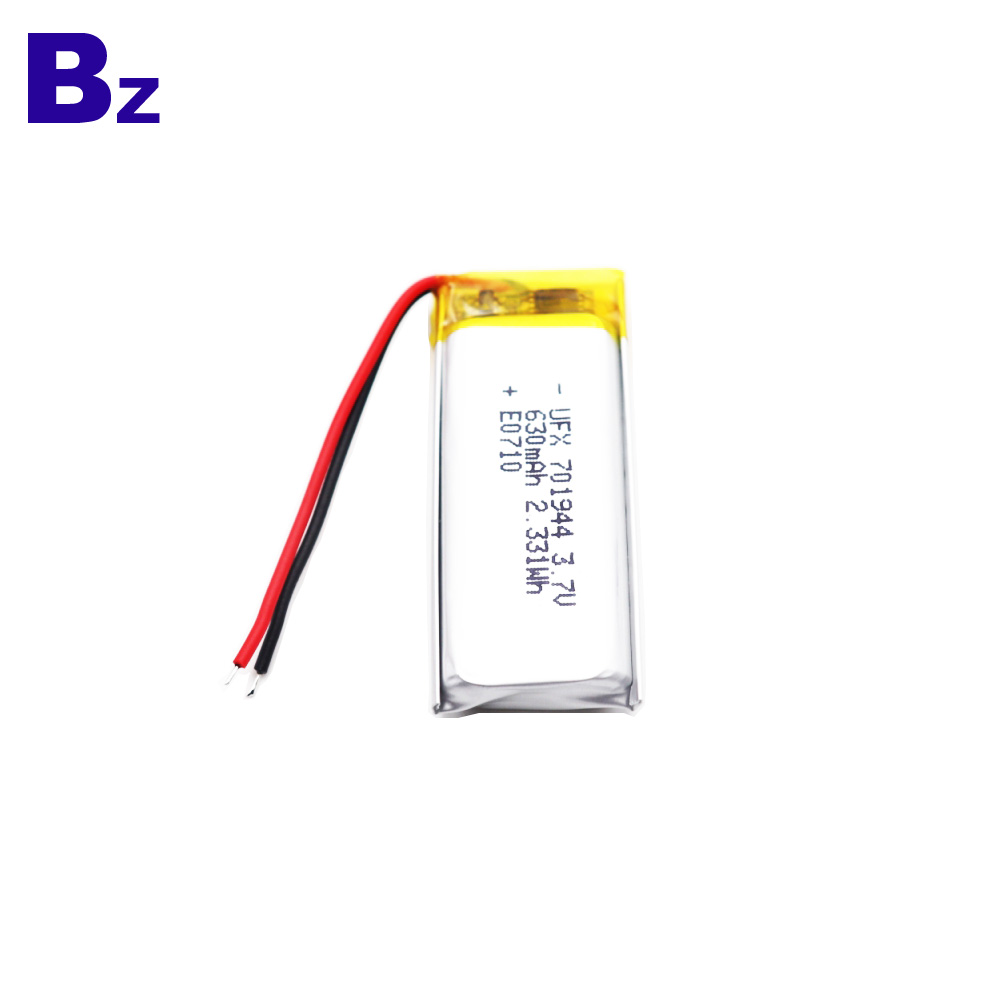 630mAh Blood Pressure Monitor lipo Battery