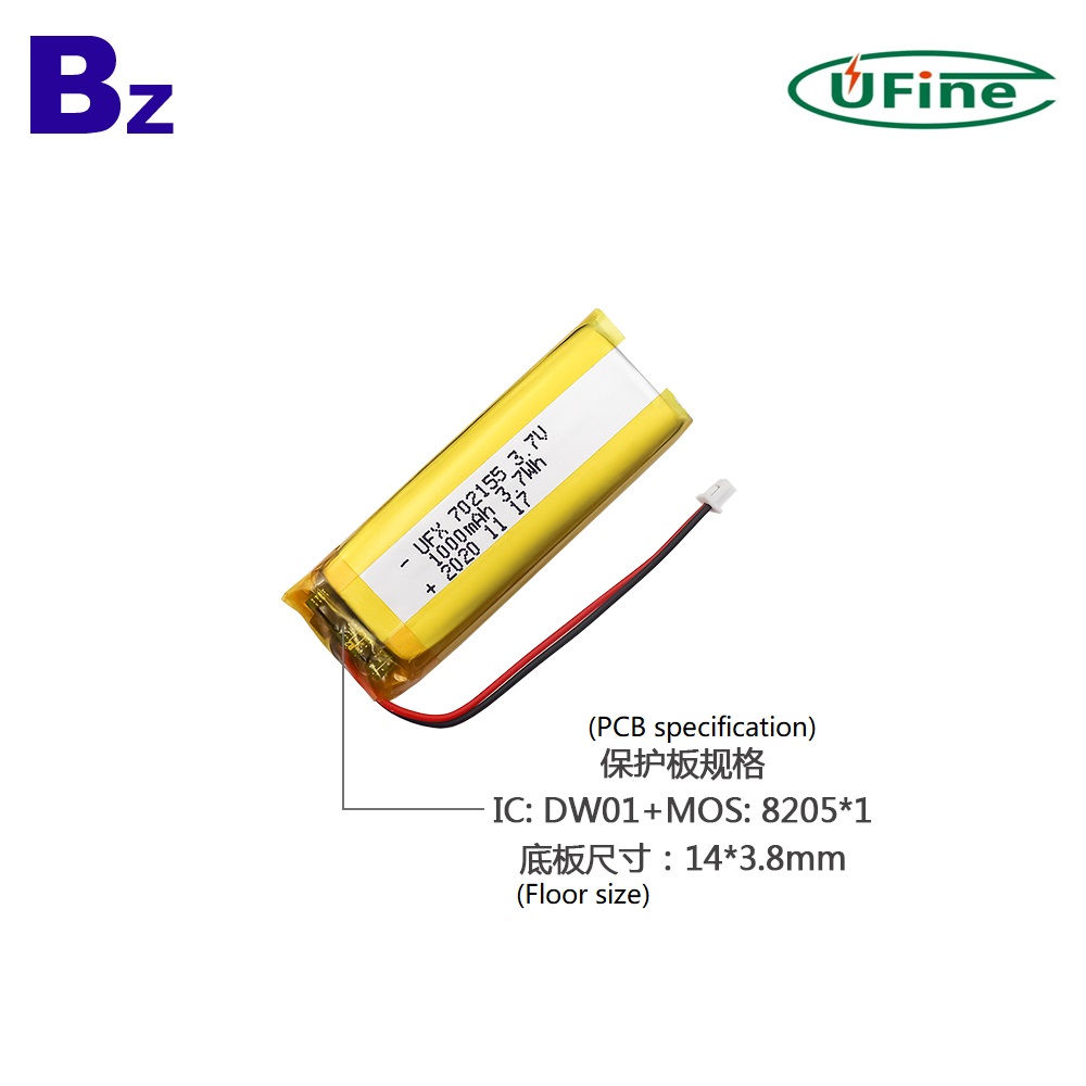 Wholesale Newest 1000mAh Lithium Polymer Battery