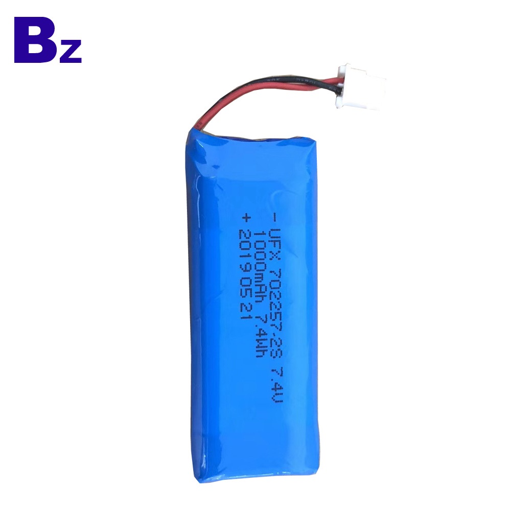 702257-2S 1000mAh 7.4V Lipo Battery