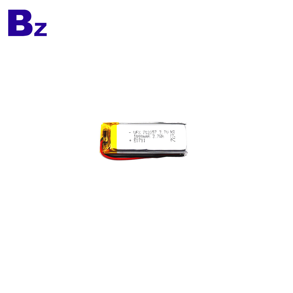 702257 1000mAh 3.7V Li Polymer Battery