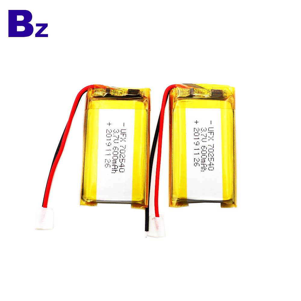 Eco-friendly High Performance 600mAh Lipo Battery