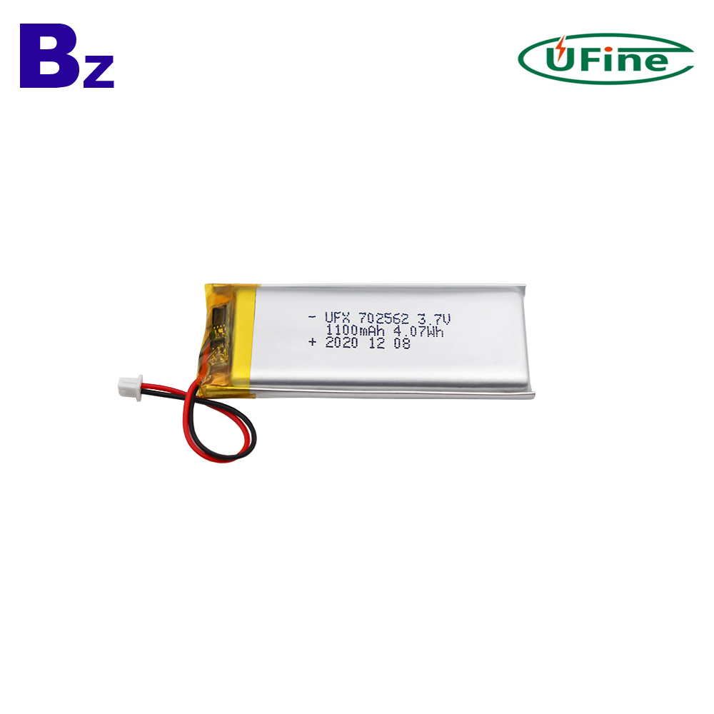 1100mAh Rechargeable LED Lamp Battery Lipo Battery