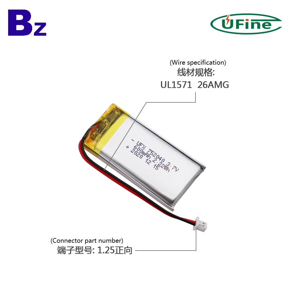 Factory Professional Customize 600mAh Lipo Battery