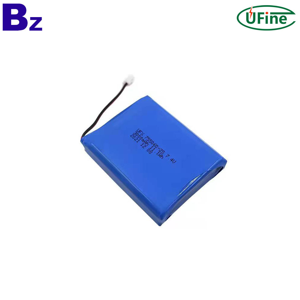 Li-ion Cell Manufacturer Supply 7.4V Battery