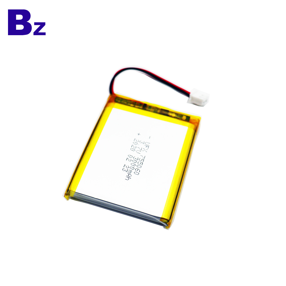 755060 3000mAh 3.7V Li-Polymer Battery