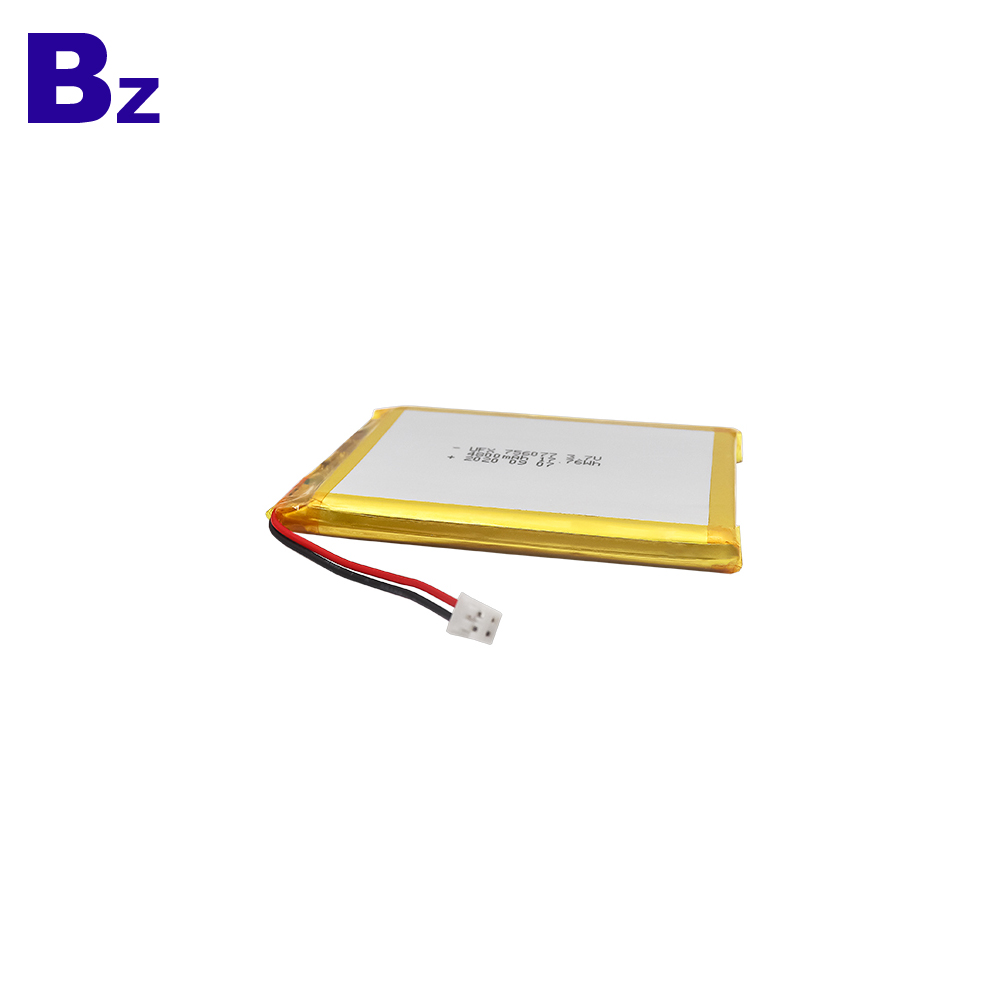 756077 4800mAh 3.7V Lithium Polymer Battery