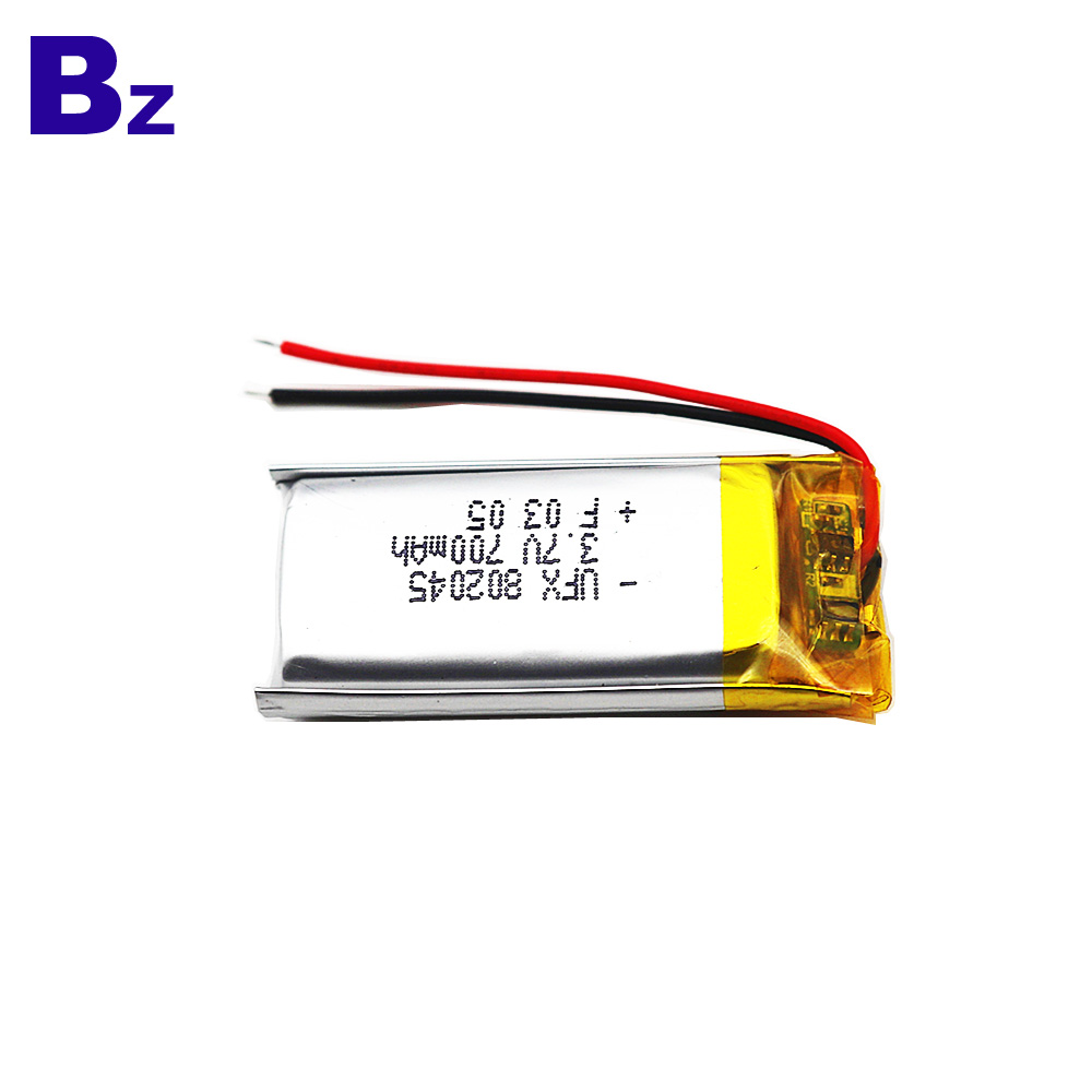 802045 700mAh 3.7V Li-Polymer Battery 