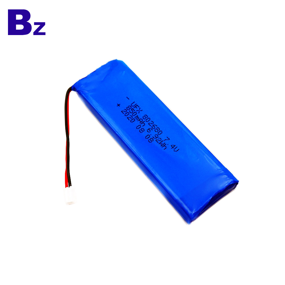 Eco-friendly High Performance 850mAh Lipo Battery