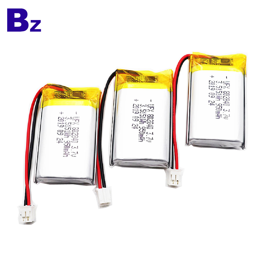 802840 3.7V 950mAh Lithium Polymer Battery