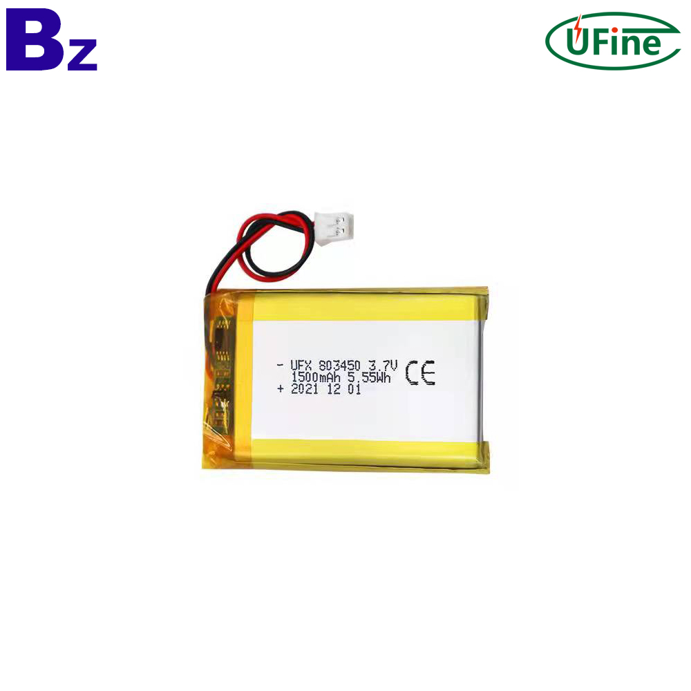 China Lithium-ion Polymer Cell Factory Customized 3.7V Battery