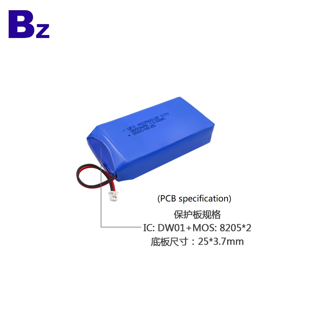 China Supplier Wholesale 3600mAh Lithium Polymer Battery