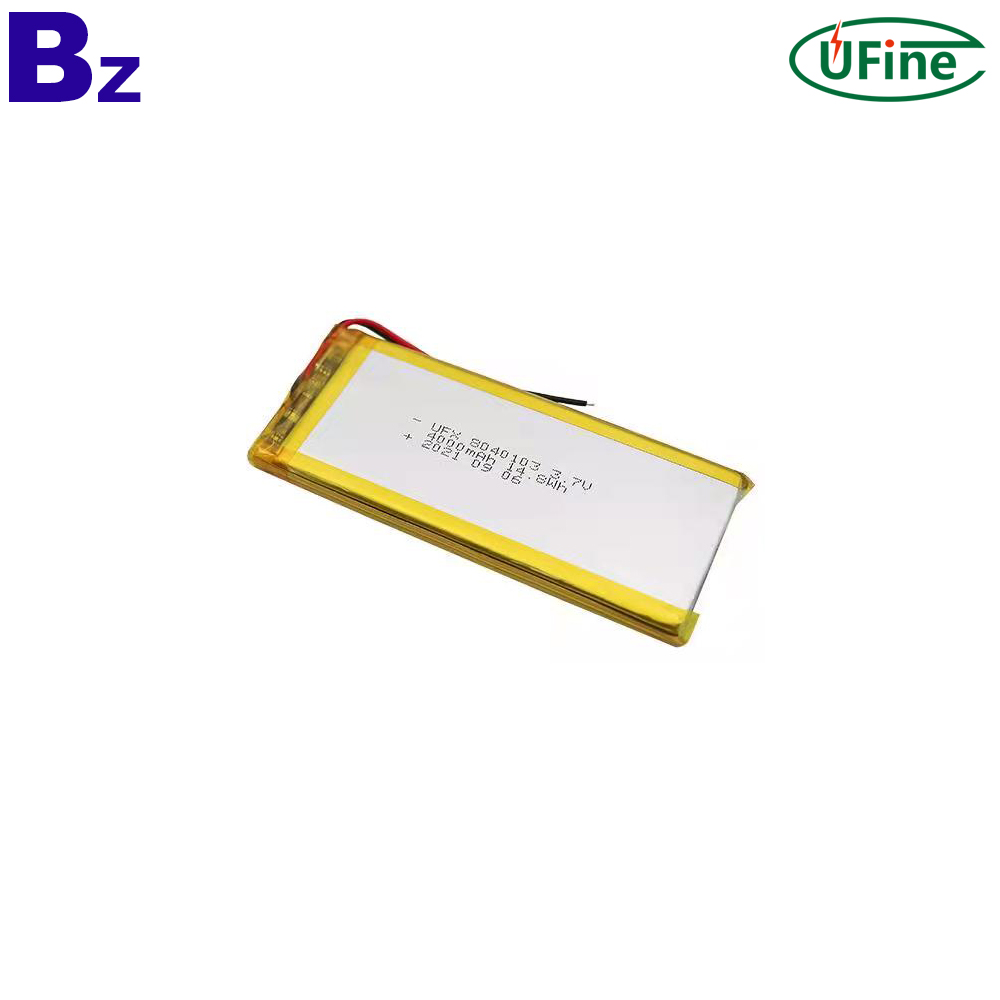 8040103 3.7V 4000mAh Li-ion Polymer Battery