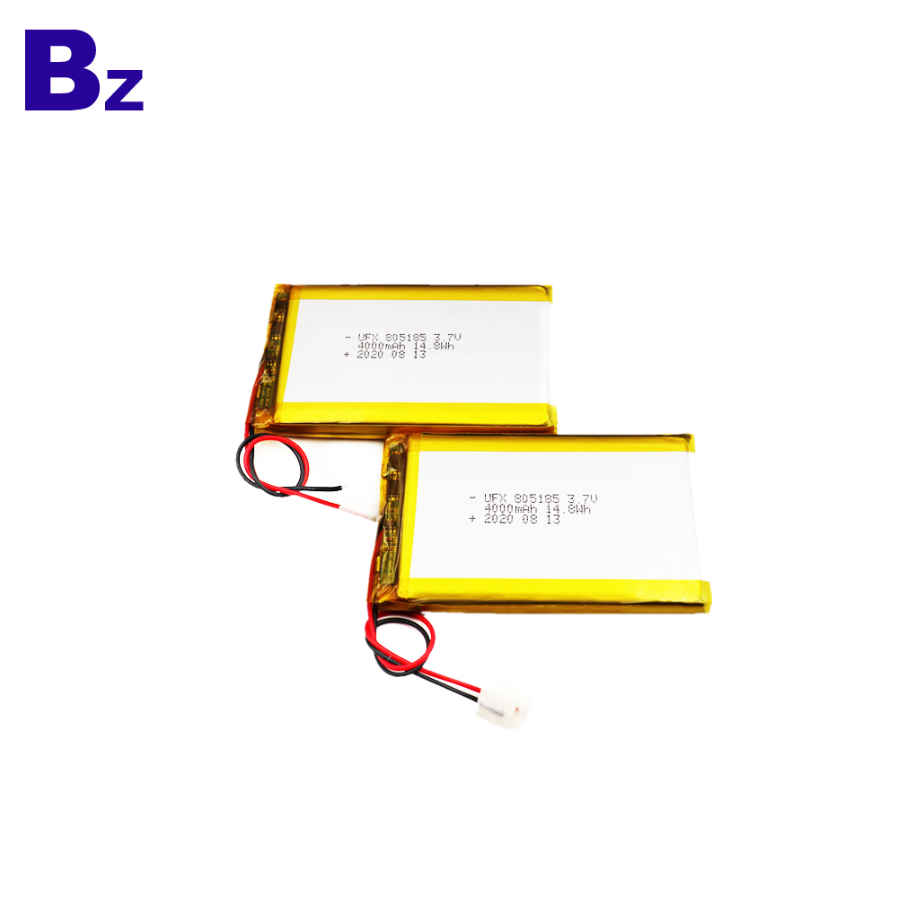 805185 4000mAh 3.7V Li-polymer Battery