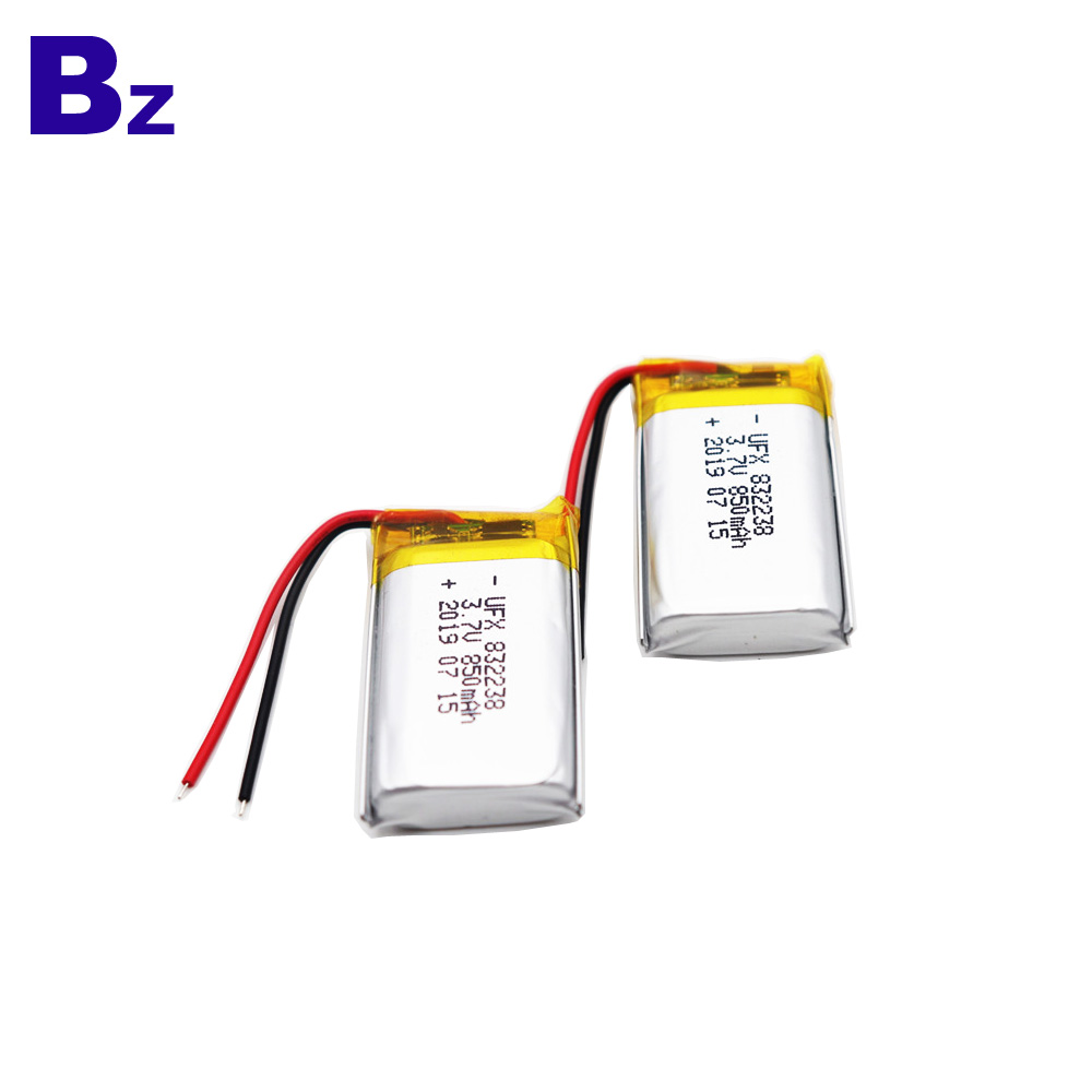 850mAh Li-Polymer Battery