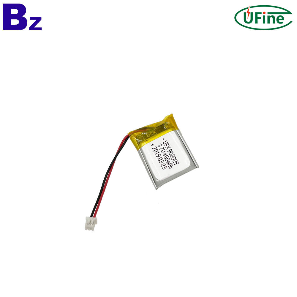 902025 3.7V 450mAh Lipo Battery