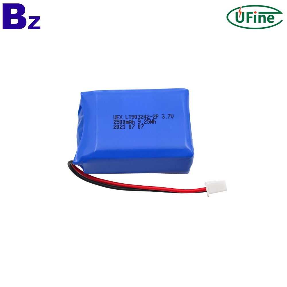 Factory Customized Low Temperature 2500mAh 3.7V Battery