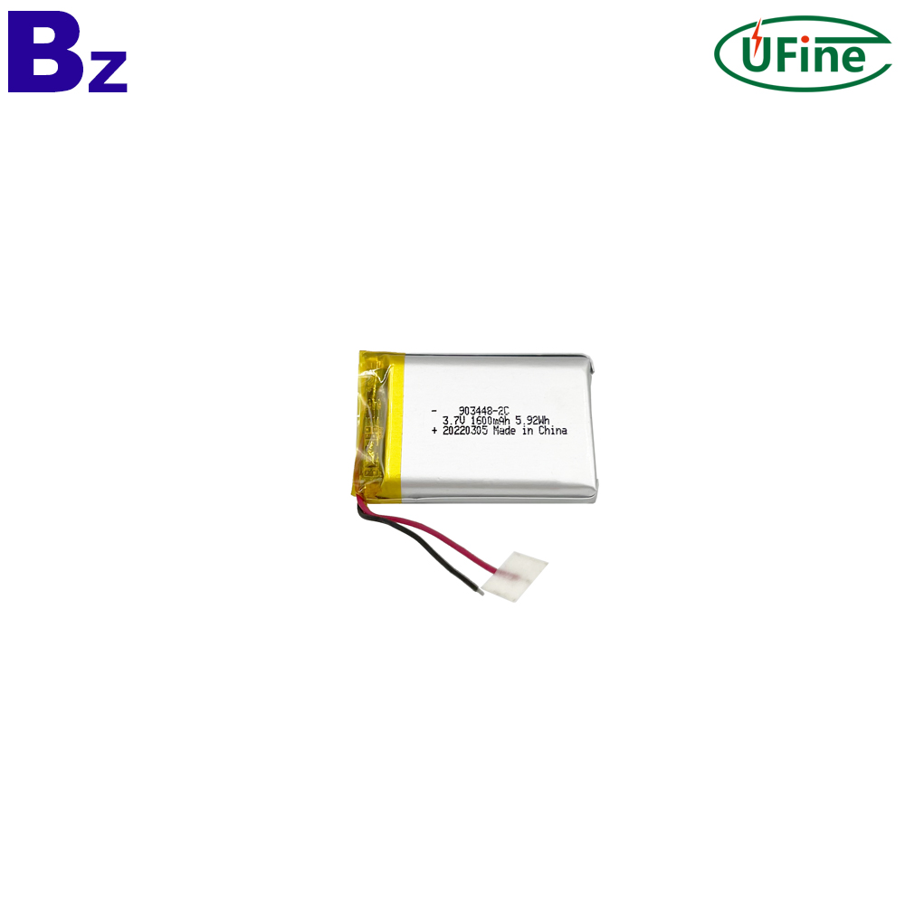 903448 2C 1600mAh Lithium-ion Battery